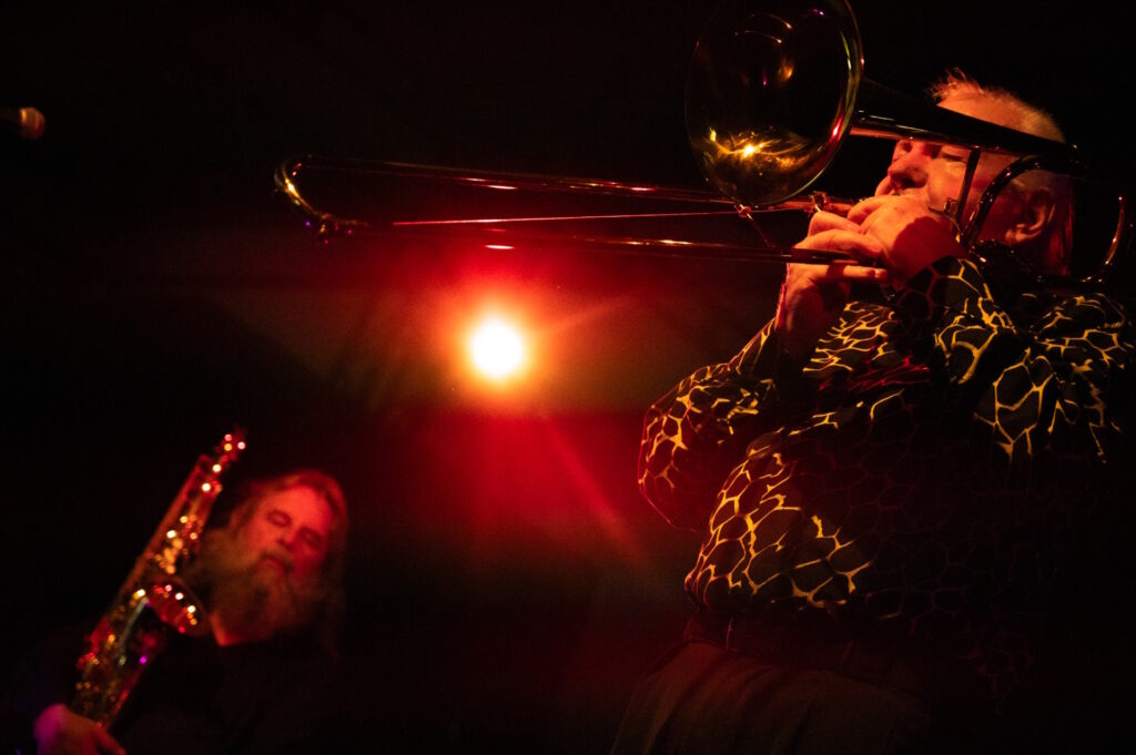 Jazz-in-E. No. 30: Warnfried Altmann und Conny Bauer, Foto: Torsten Stapel