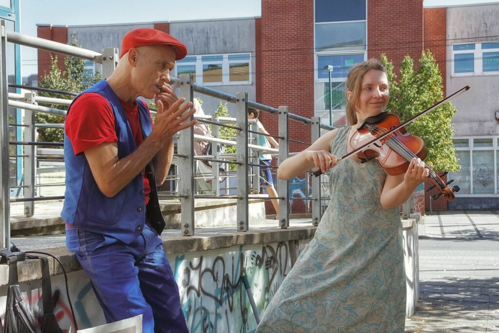 Festival der leisen Gesten bei der Hellen Stunde mit Kultur, Foto: Klaus Gollin
