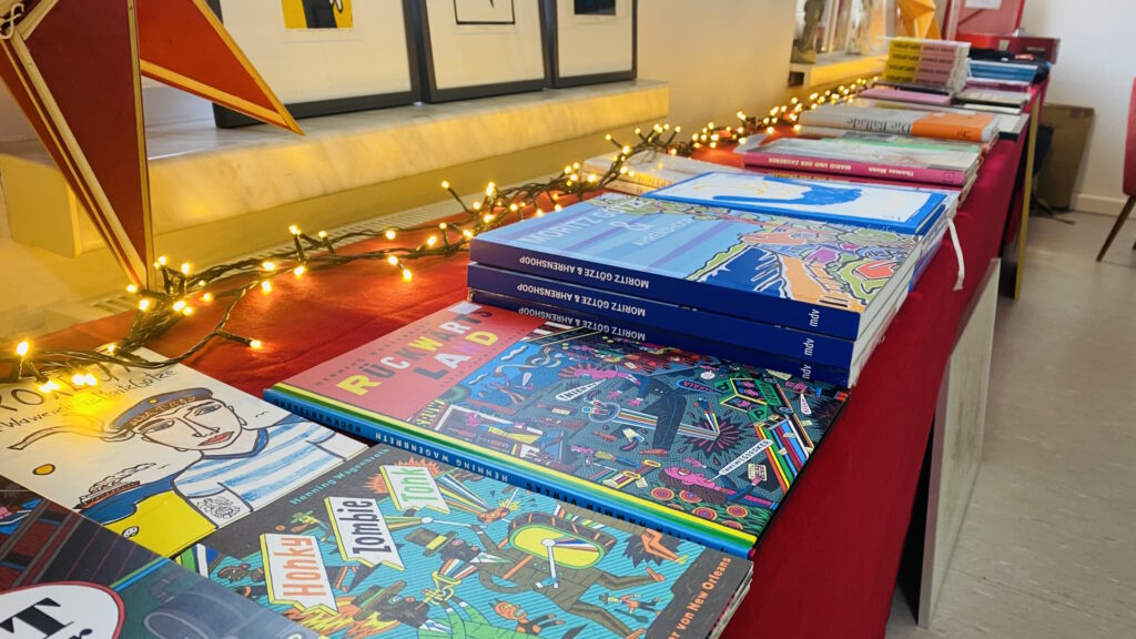 Buchlädchen in der Galerie Fenster, Foto: Matthias Schäfer