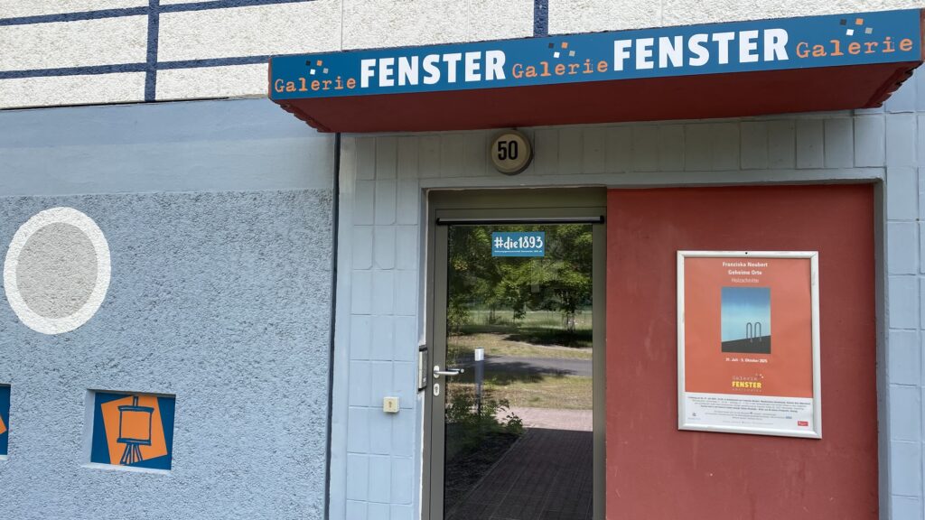 Eingang Galerie Fenster Eberswalde, Foto: Matthias Schäfer
